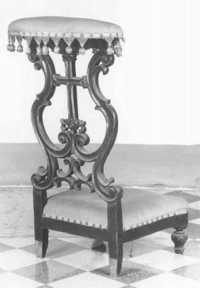 inginocchiatoio - ambito veneto (sec. XIX)