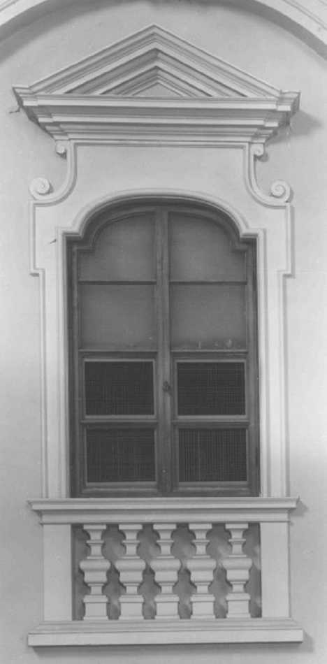mostra di finestra di Pozzo Giuseppe (secc. XVII/ XVIII)