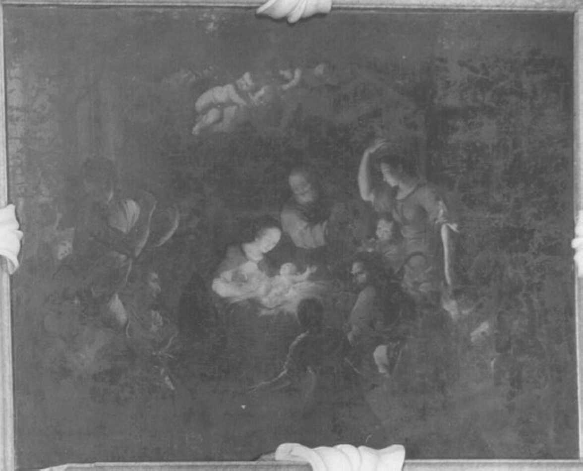 adorazione dei pastori (dipinto) di Murari Giovanni (secc. XVII/ XVIII)