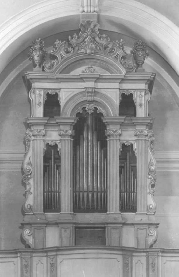 cassa d'organo - ambito veneto (prima metà sec. XVIII)