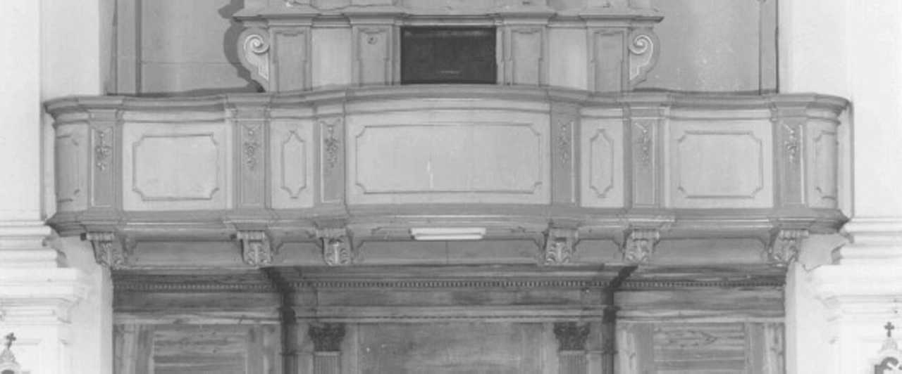 tribuna d'organo - ambito veneto (prima metà sec. XVIII)