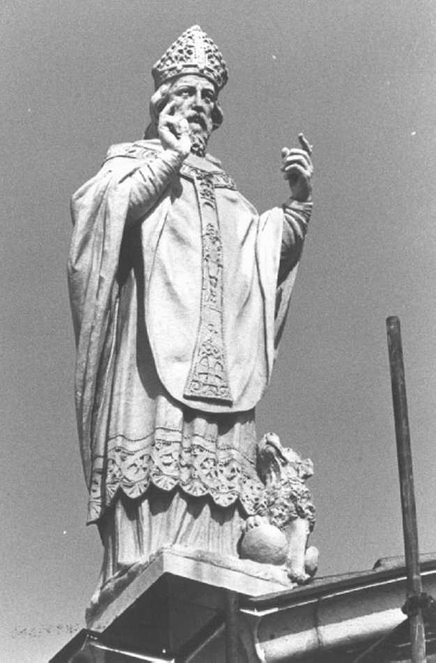 Santo (statua) - ambito veneto (prima metà sec. XX)