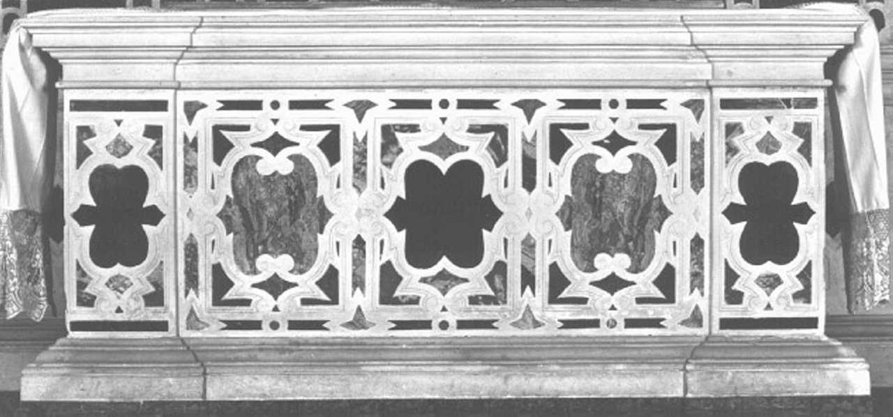 paliotto, elemento d'insieme - ambito veneto (sec. XVIII)