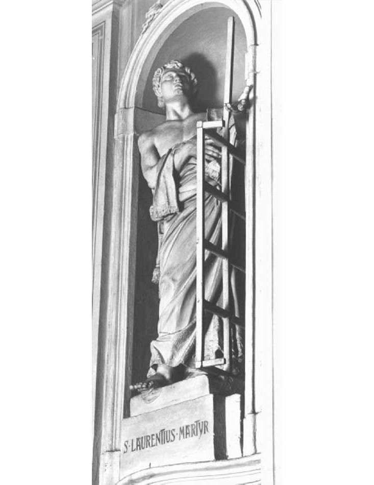 San Lorenzo (statua) di Muttoni Pietro detto Muttoni Jacopo Pietro (sec. XVIII)