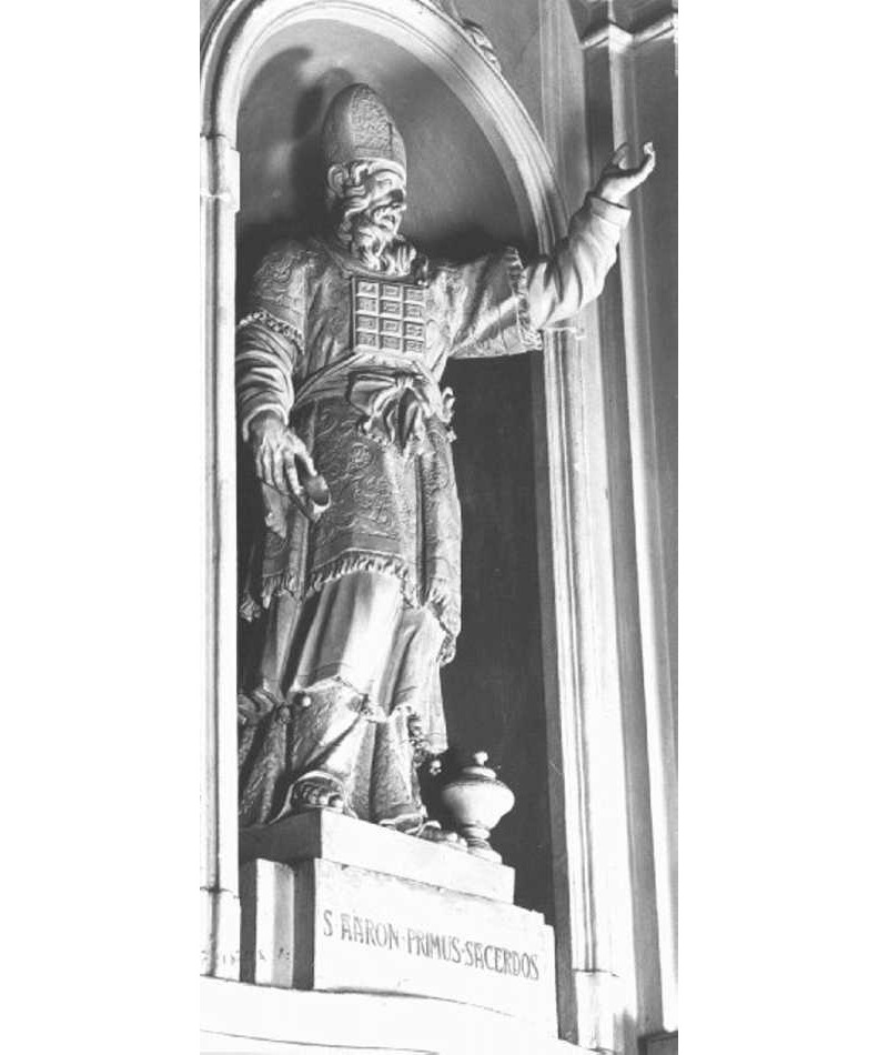 Aronne (statua) di Muttoni Pietro detto Muttoni Jacopo Pietro (sec. XVIII)