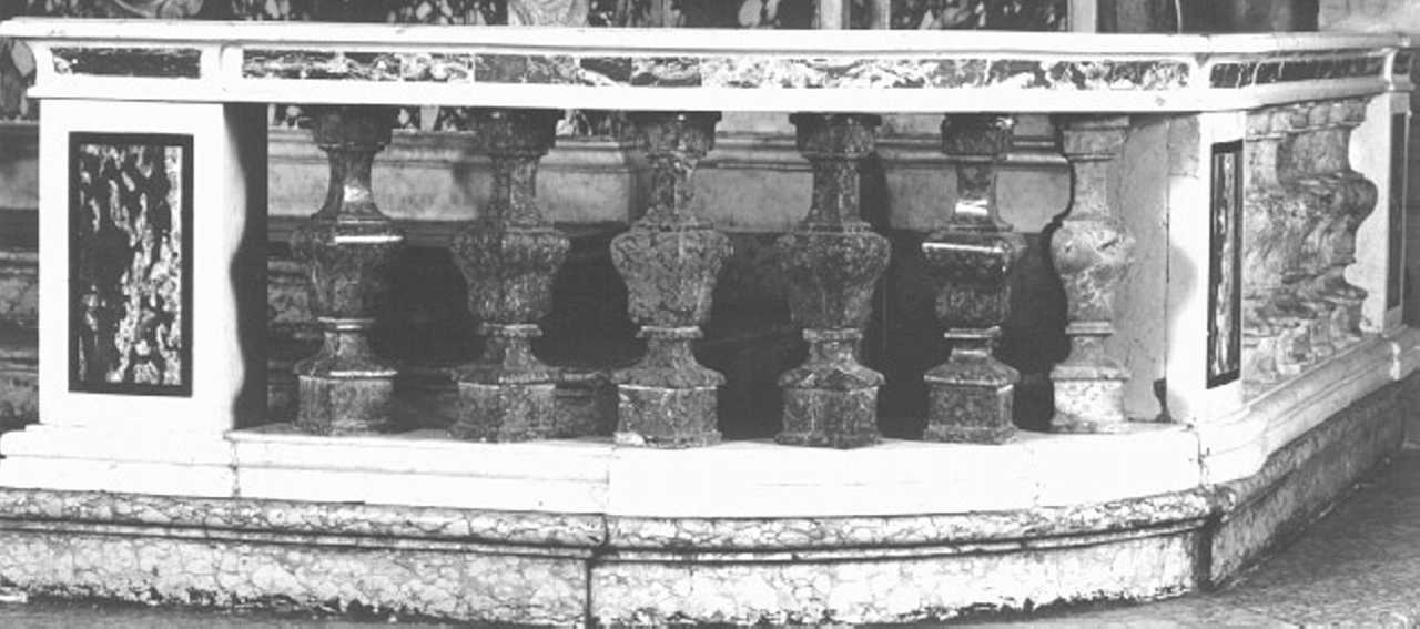 balaustrata - bottega veneziana (sec. XVIII)