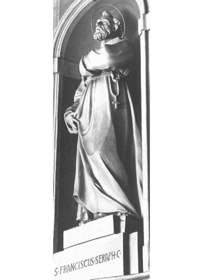 San Francesco (statua) di Muttoni Pietro detto Muttoni Jacopo Pietro (sec. XVIII)