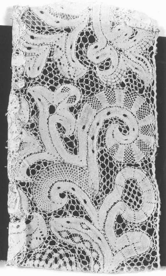 merletto - ambito veneto (ultimo quarto sec. XVII)