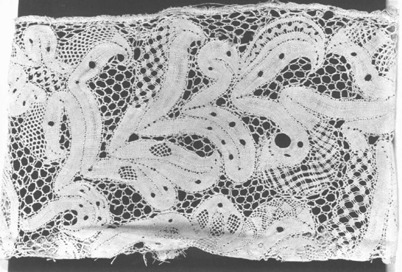 merletto - ambito veneto (ultimo quarto sec. XVII)