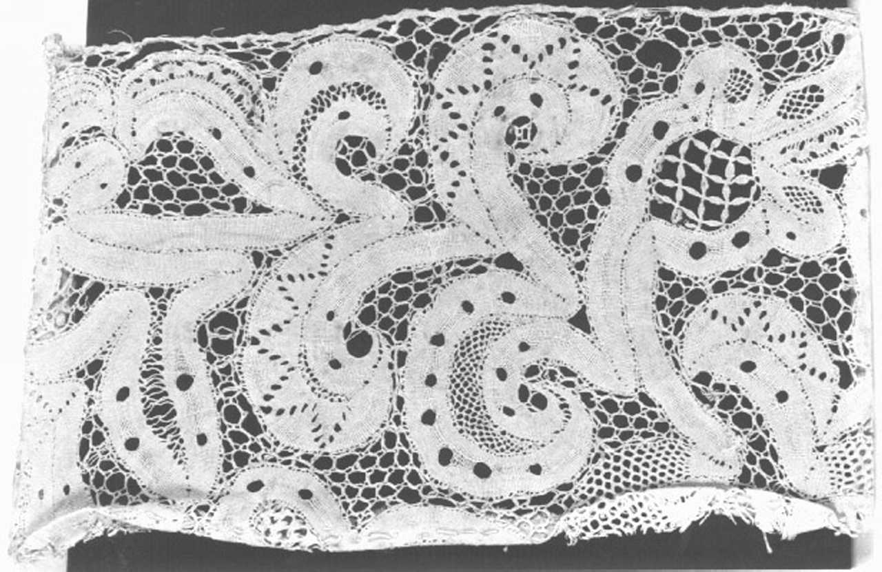 merletto - ambito veneto (ultimo quarto sec. XVII)