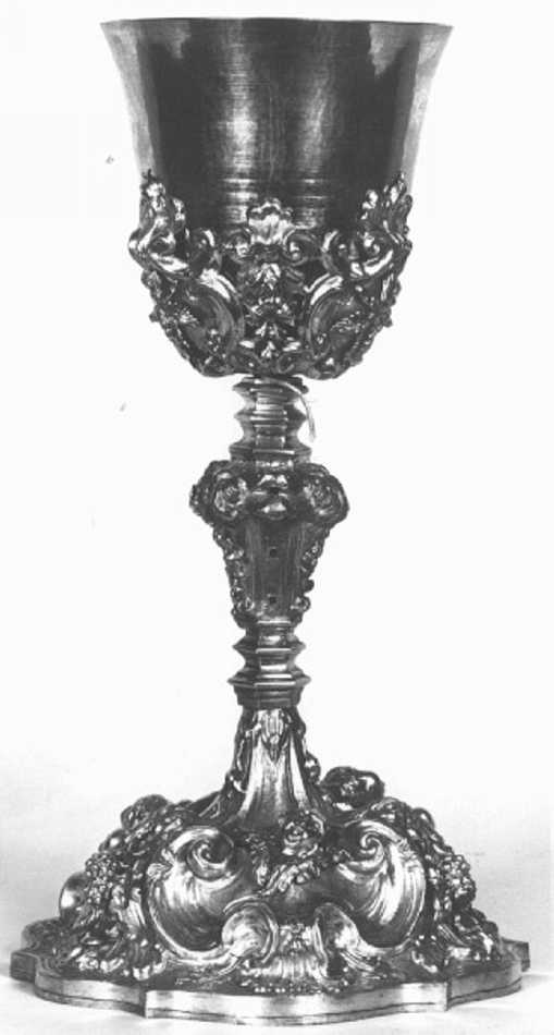 calice - ambito veneto (metà sec. XVIII)