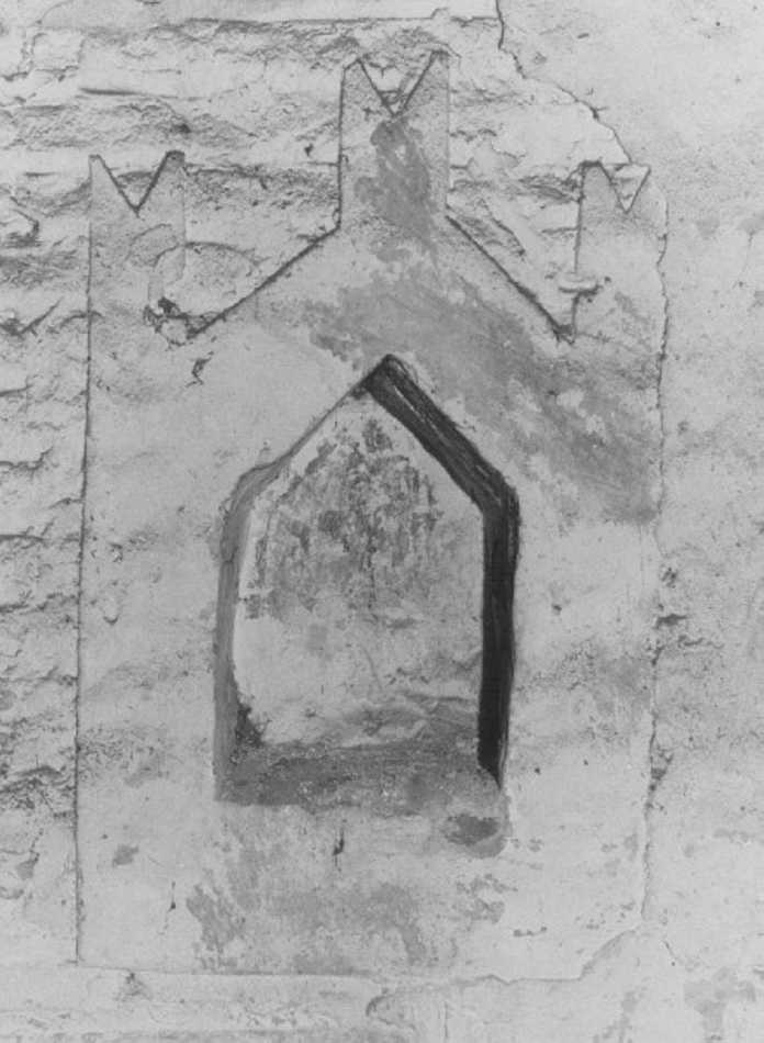 nicchia, elemento d'insieme - ambito veneto (secc. XIII/ XIV)