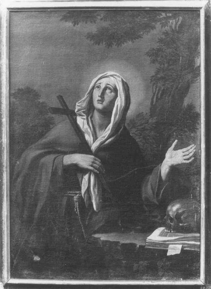 Santa Margherita da Cortona (dipinto) - ambito bolognese (metà sec. XVII)