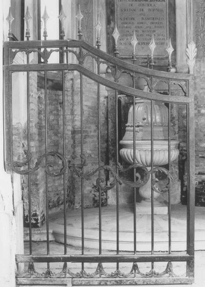 cancello - ambito veneto (primo quarto sec. XIX)