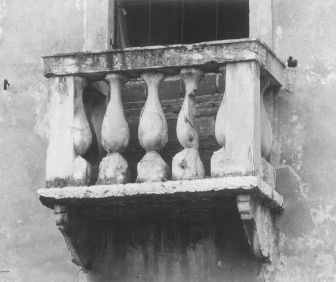 balcone - ambito veronese (seconda metà sec. XVIII)