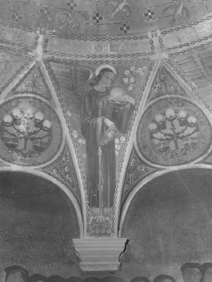 angelo reggilampada (dipinto, elemento d'insieme) di Donati Carlo (sec. XX)
