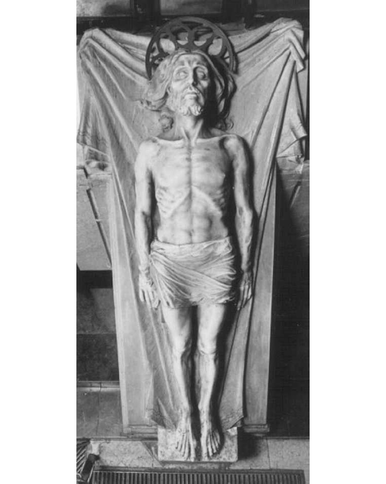 Cristo deposto dalla croce (statua) di Montini Tullio (prima metà sec. XX)