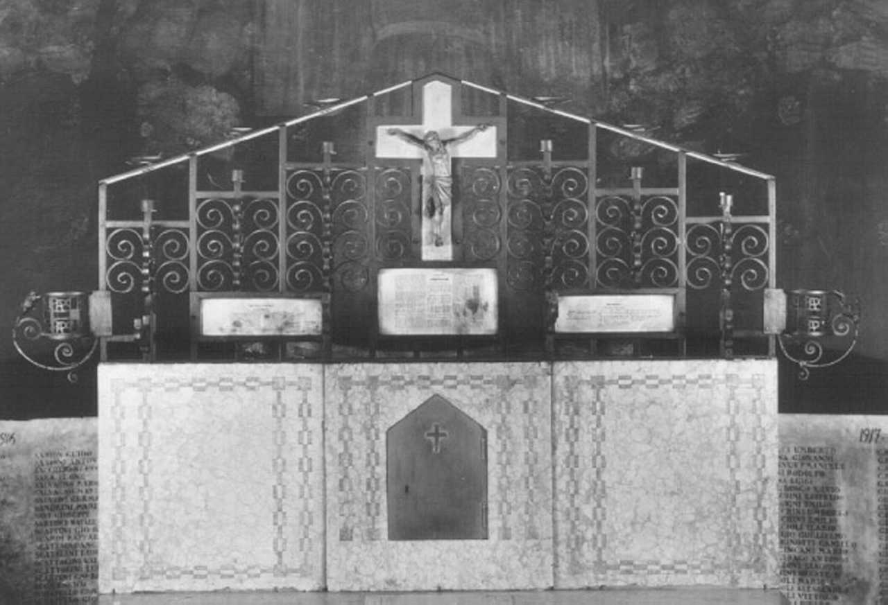 dossale, elemento d'insieme di Donati Carlo (prima metà sec. XX)