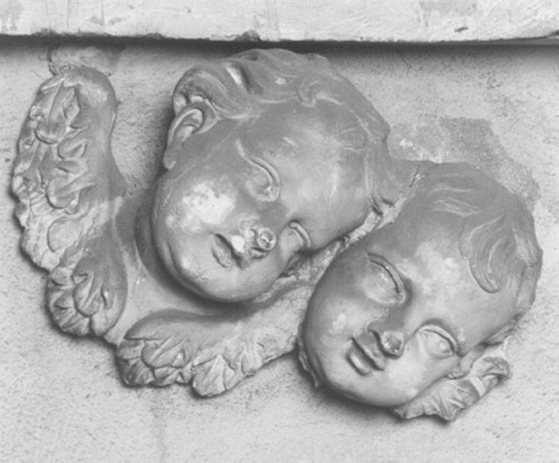 cherubini (rilievo, elemento d'insieme) - ambito veneto (prima metà sec. XVIII)