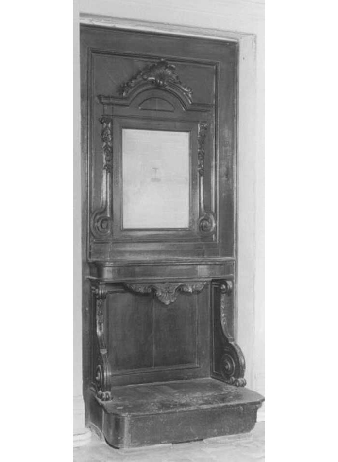 inginocchiatoio - ambito veneto (ultimo quarto sec. XVIII)