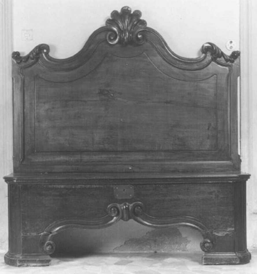 panca, elemento d'insieme - ambito veneto (ultimo quarto sec. XVIII)