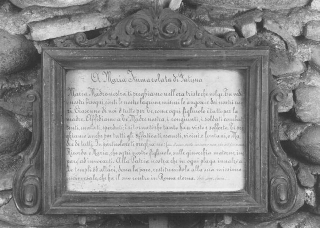 cartagloria - ambito veneto (prima metà sec. XIX)