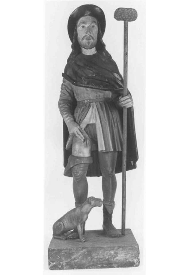 San Rocco (scultura) - ambito veneto (sec. XIX)