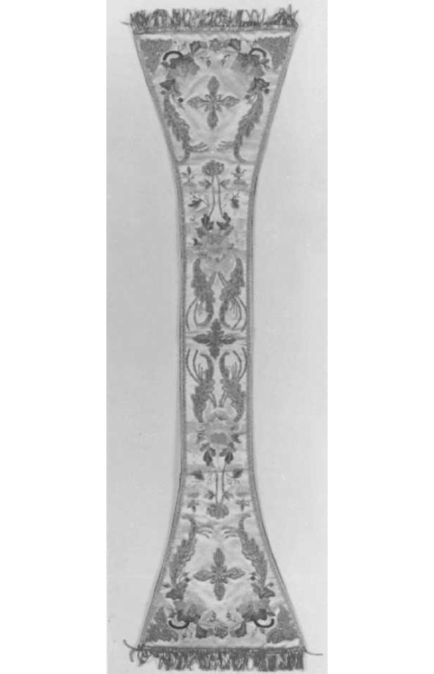 manipolo, elemento d'insieme - manifattura italiana (seconda metà sec. XVIII)