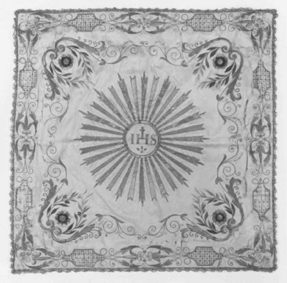 velo di calice - manifattura italiana (sec. XIX)