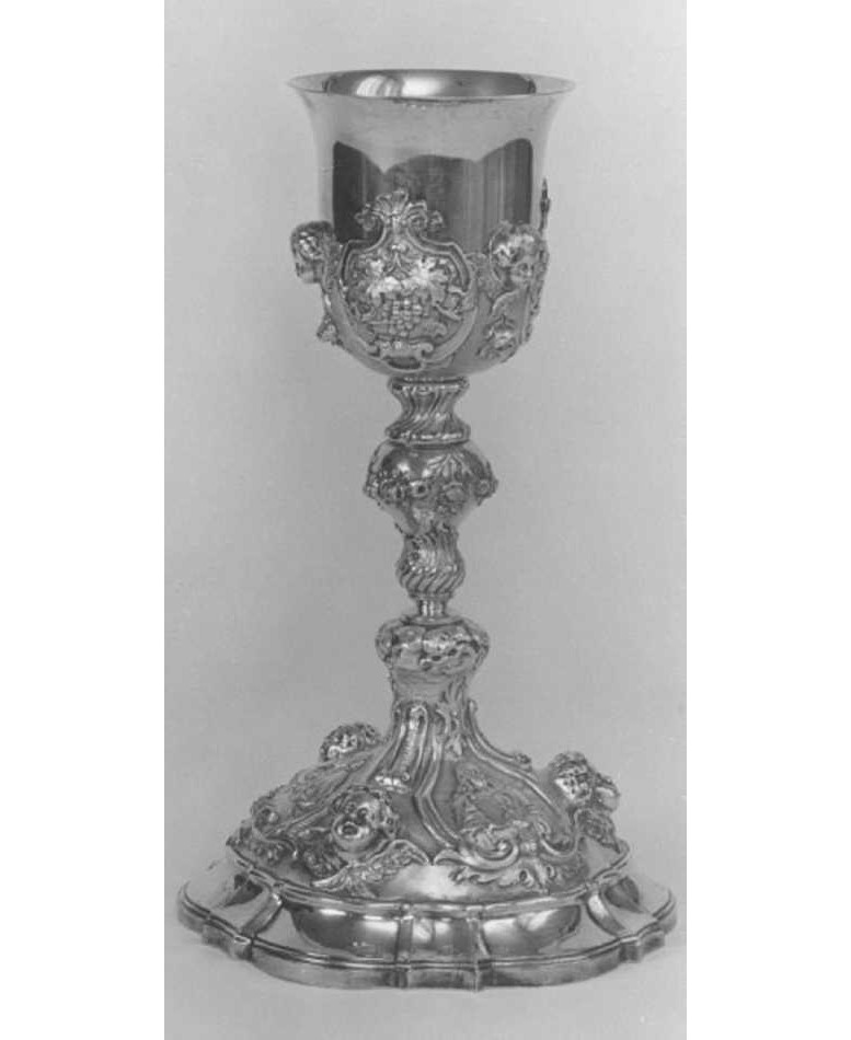 calice - ambito veneto (seconda metà sec. XIX)