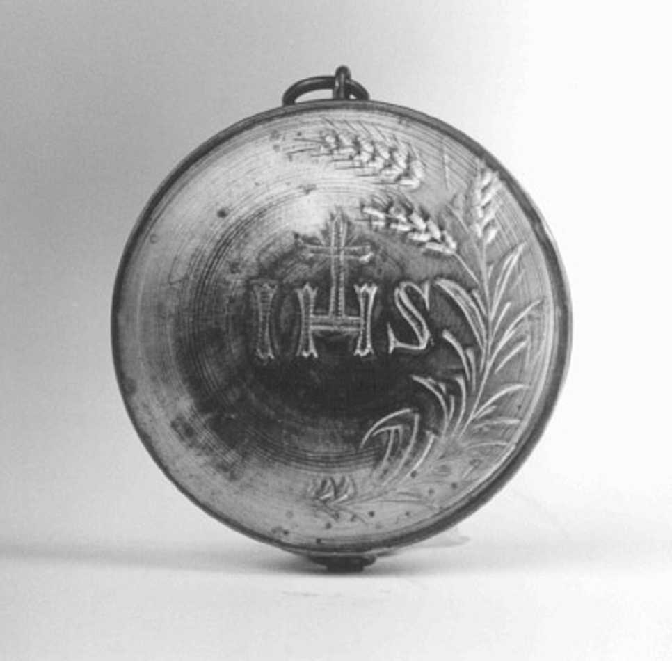 scatola per ostie - ambito veneto (seconda metà sec. XIX)