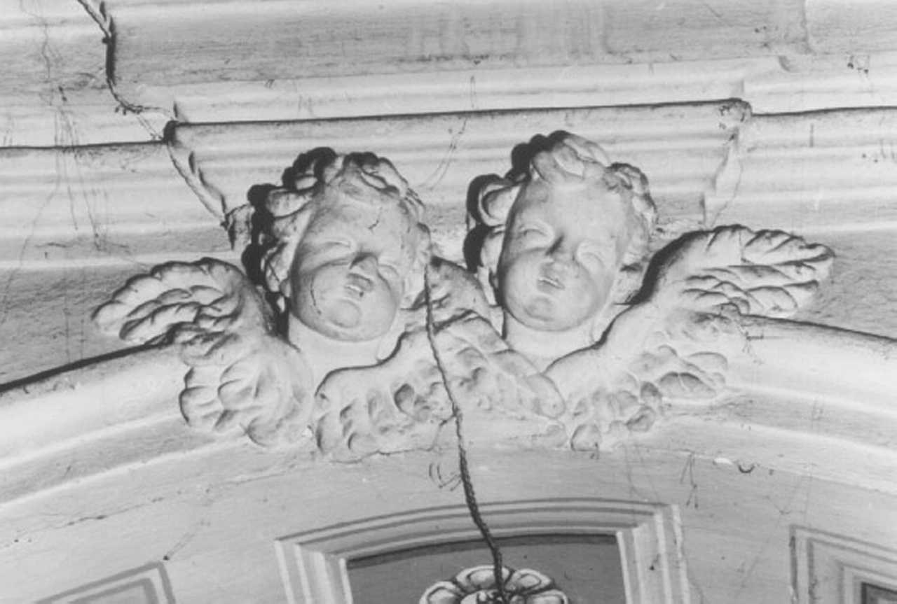 cherubini (rilievo, elemento d'insieme) - ambito veronese (seconda metà sec. XVIII)