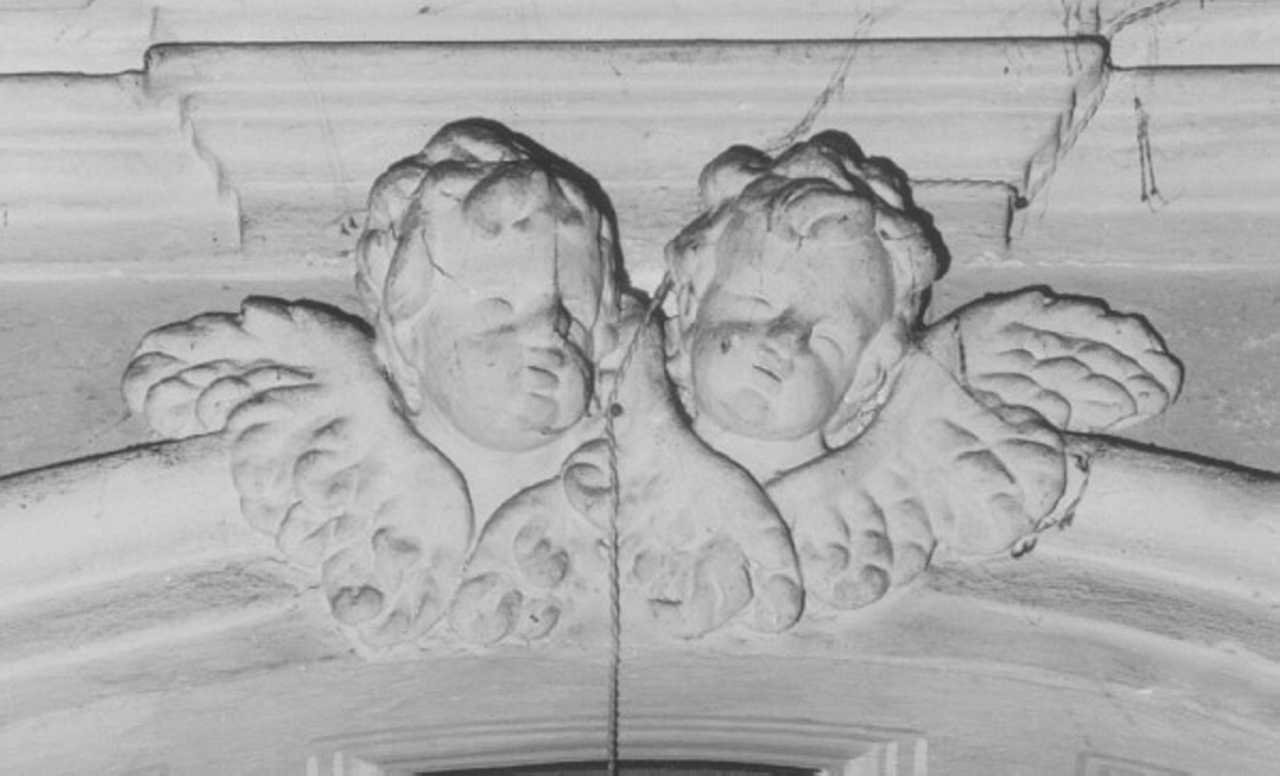 cherubini (rilievo, elemento d'insieme) - ambito veronese (seconda metà sec. XVIII)