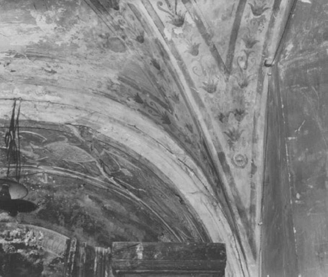 motivi decorativi vegetali (dipinto) - ambito veneto (prima metà sec. XX)