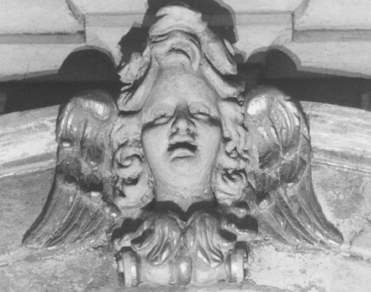cherubino (rilievo, elemento d'insieme) - ambito veneto (seconda metà sec. XVII)