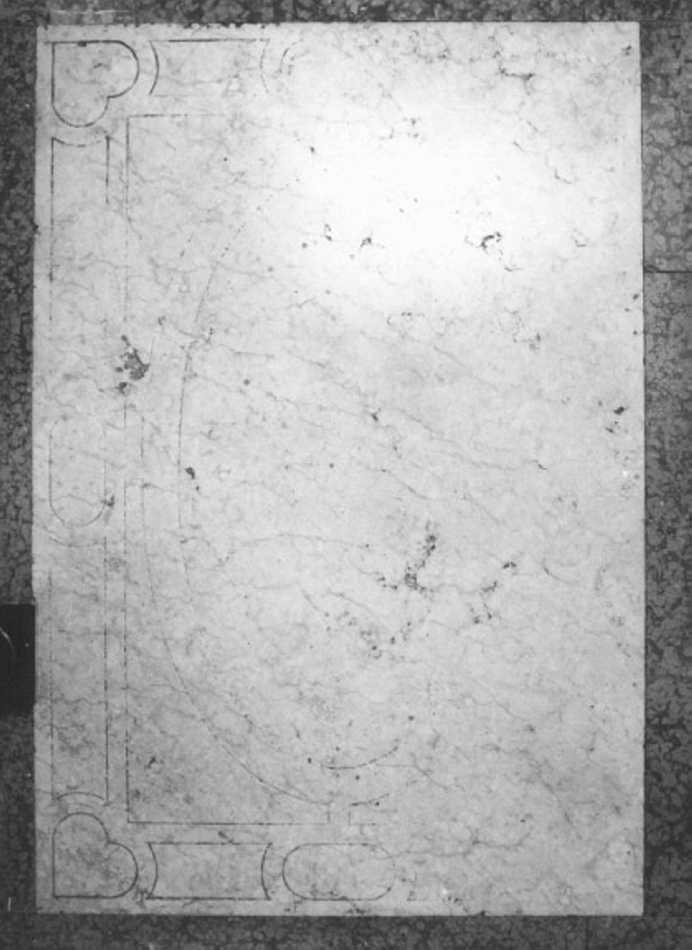 lastra tombale - ambito veneto (sec. XVII)