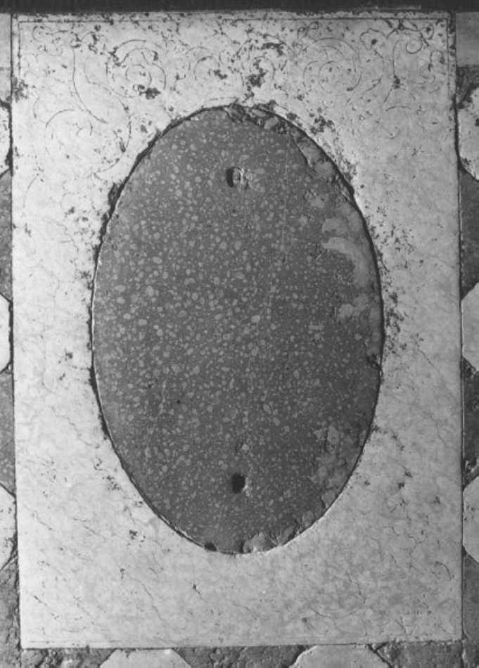 lastra tombale - ambito veneto (seconda metà sec. XVII)