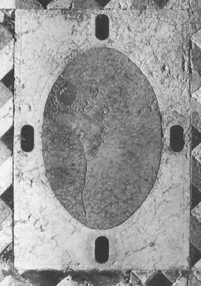 lastra tombale - ambito veneto (seconda metà sec. XVII)