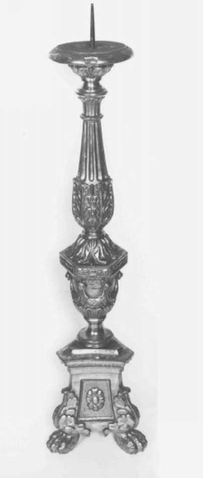 candeliere - ambito veneto (primo quarto sec. XIX)