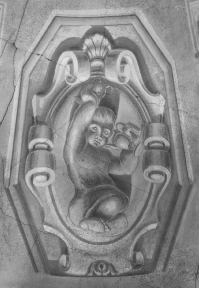 angelo con ampolle (dipinto, elemento d'insieme) - ambito veneto (sec. XIX)