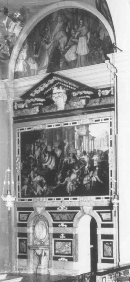 cornice architettonica - ambito veneto (sec. XVII)