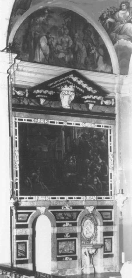 cornice architettonica - ambito veneto (sec. XVII)