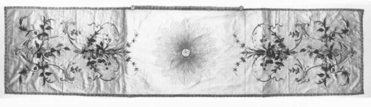 velo omerale - manifattura italiana (sec. XVIII)