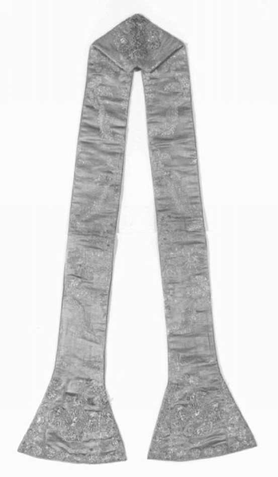 stola, elemento d'insieme - manifattura italiana (prima metà sec. XIX)