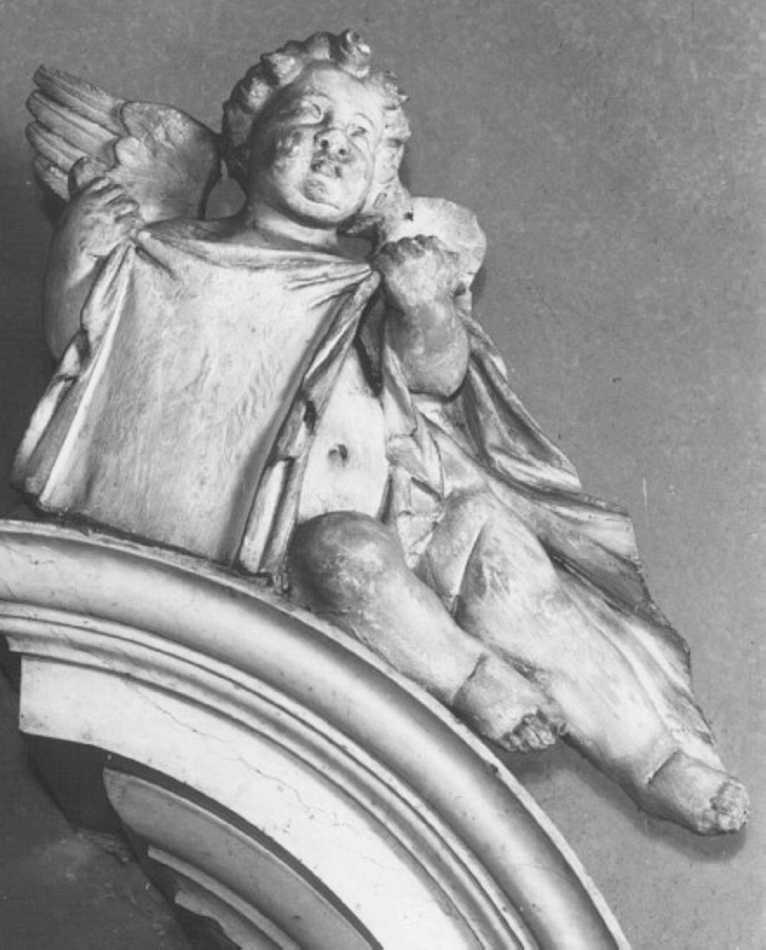 angioletto (statua, elemento d'insieme) di Tomezzoli Domenico (attribuito) (seconda metà sec. XVII)