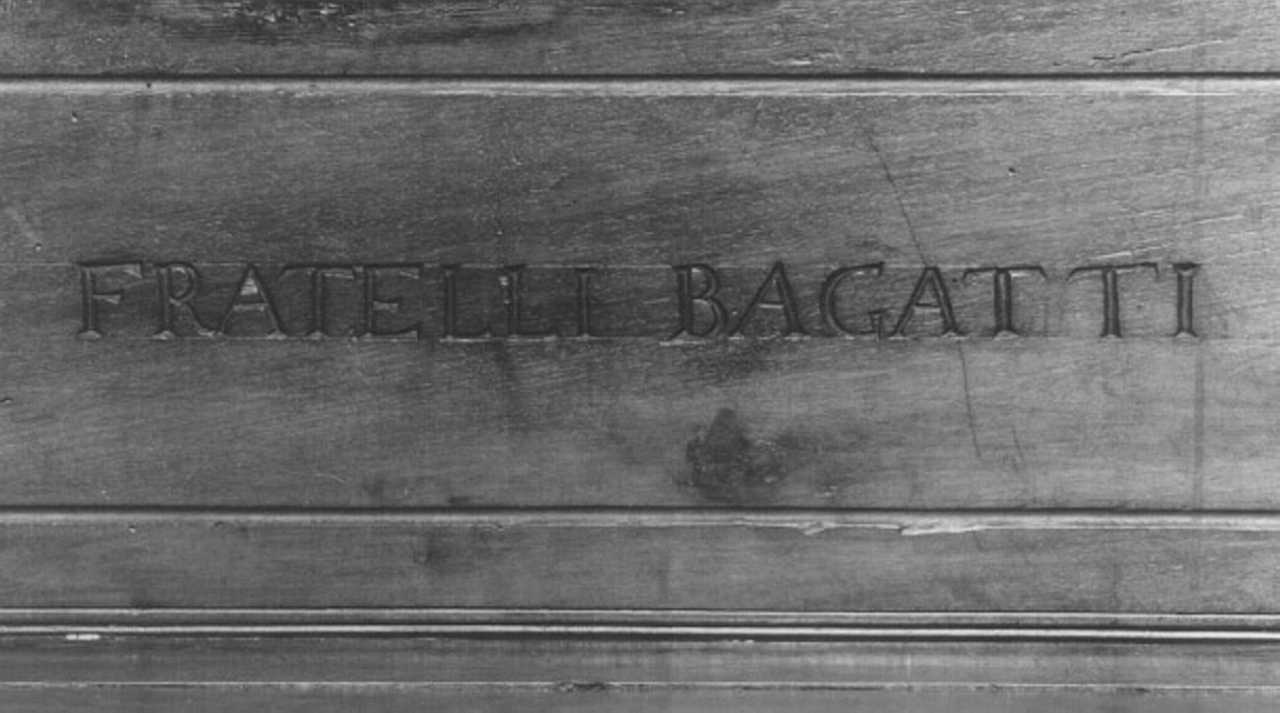 banco, elemento d'insieme - produzione veneta (prima metà sec. XVIII)