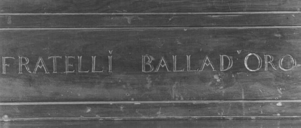 banco da chiesa, elemento d'insieme - produzione veneta (prima metà sec. XVIII)