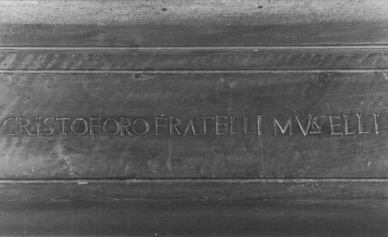 banco da chiesa, elemento d'insieme - produzione veneta (prima metà sec. XVIII)