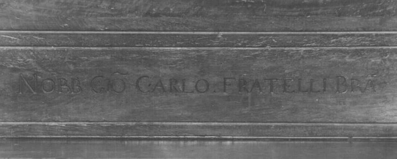 banco da chiesa, elemento d'insieme - produzione veneta (prima metà sec. XVIII)