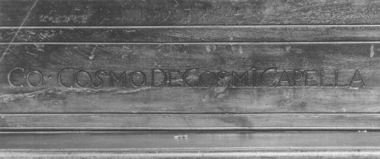 banco da chiesa, elemento d'insieme - produzione veneta (prima metà sec. XVIII)